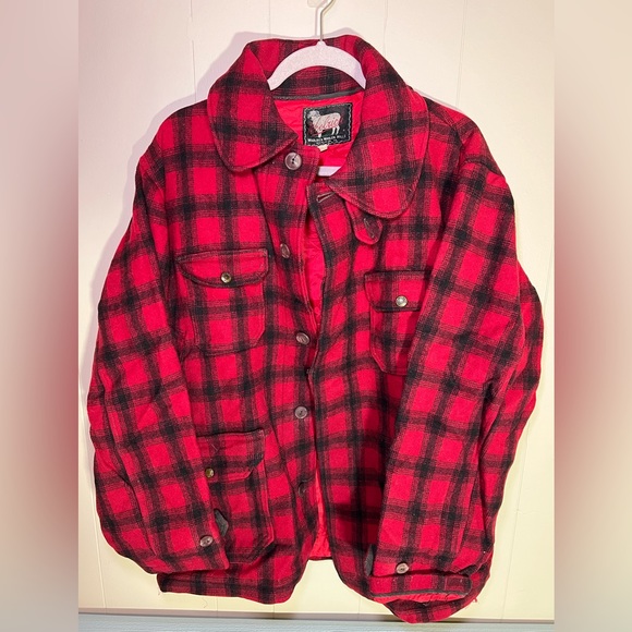 Woolrich Other - Woolrich Vintage 1950s 1960s Buffalo Plaid Coat Jacket MENS XL - EUC 💯🔥